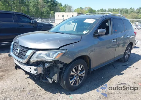 2018 Nissan Pathfinder S from USA, damaged, VIN 5N1DR2MM2JC614558